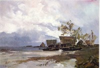 K. Andreyev. On the Bank of a Lake